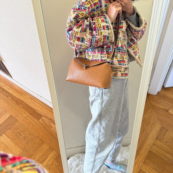 Toteme T-locked brown leather bag - Picture 12 of 12